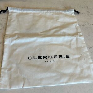 Robert Clergerie white dust bag​